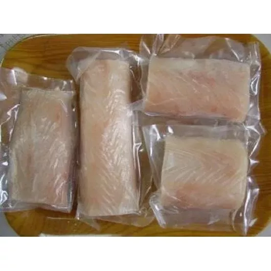 Frozen Seafood Commodity 4 Ounce Skinless Boneless Individually Packed Mahi Steak 10 Pound Each - 1 Per Case
