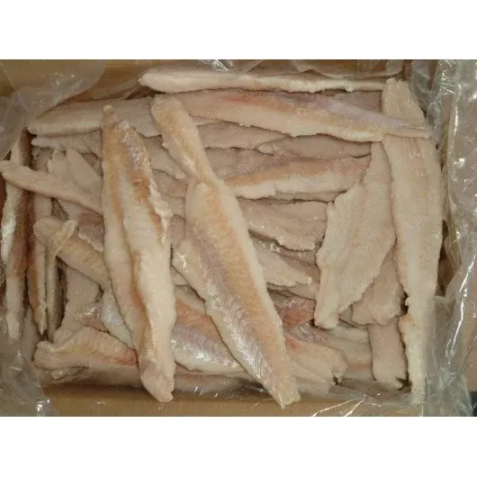 Frozen Seafood Commodity Seafood Alaskan Pollock 25 Pound Each - 1 Per Case