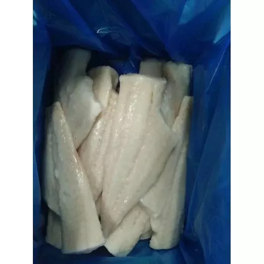 Frozen Seafood Commodity Skinless Boneless Haddock Fillet 10 Pound Each - 1 Per Case