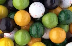 Fruit Stand Gumballs 1" 850 Count Bulk