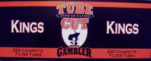 Gambler Tube Reg King 200ct 5 Per Box