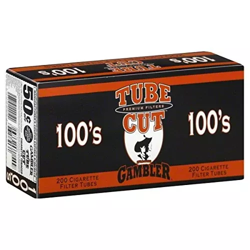 GAMBLERS Tube Reg 100 200ct 5 Per Box