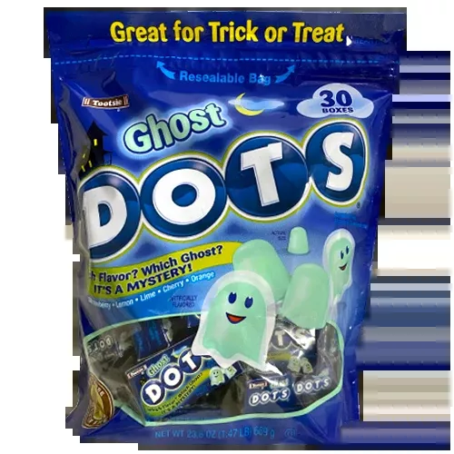 Ghost Dots 30 Count Mini Boxes Bag