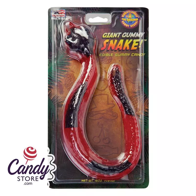 Giant Gummy Snake 16oz - 12ct