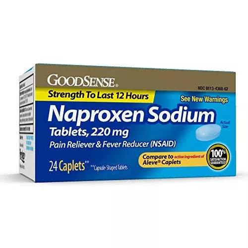 Good Sense Naproxen 220mg 24 oz Single Box