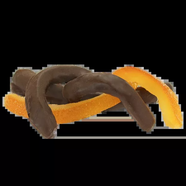 Gourmet Dark Chocolate Covered Orange Peel - 1 LB Box