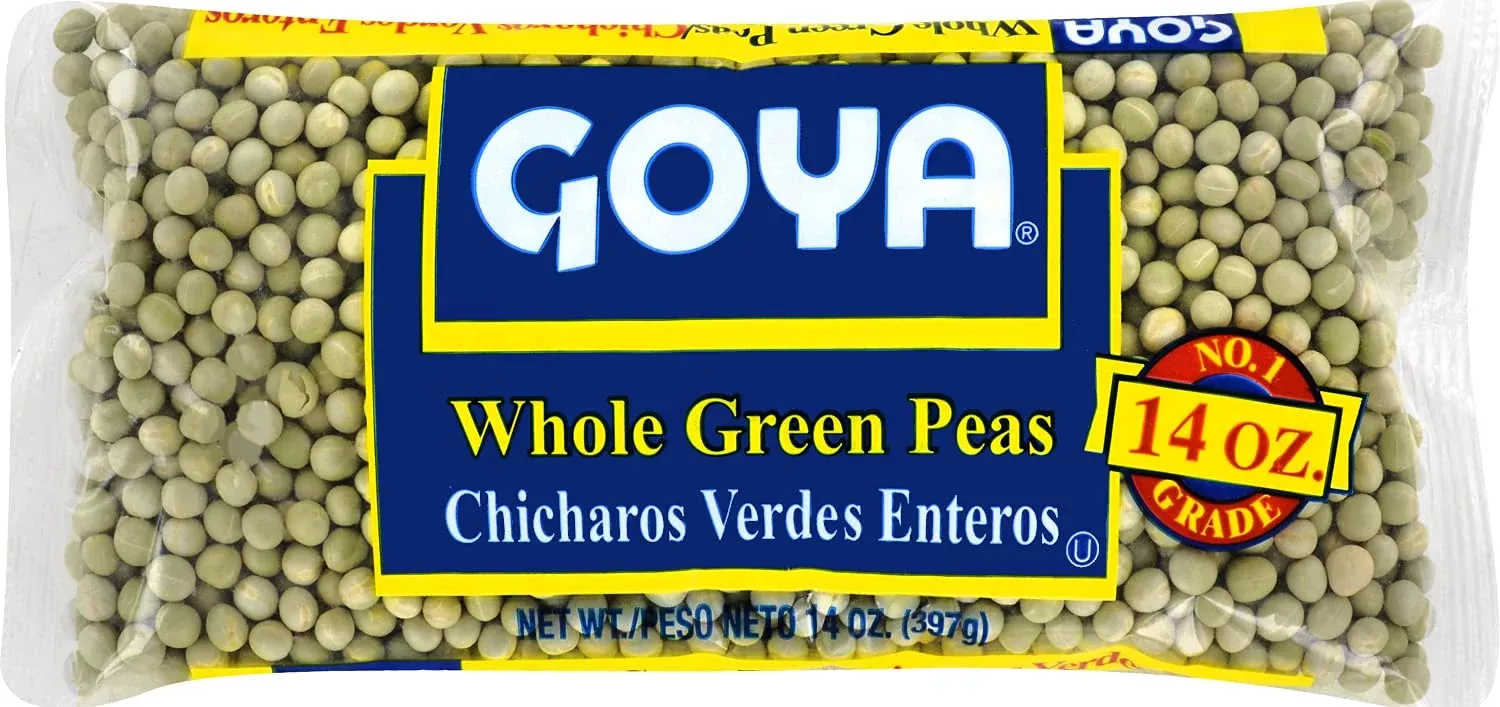 Goya Dry Whole Green Peas, 14 Oz