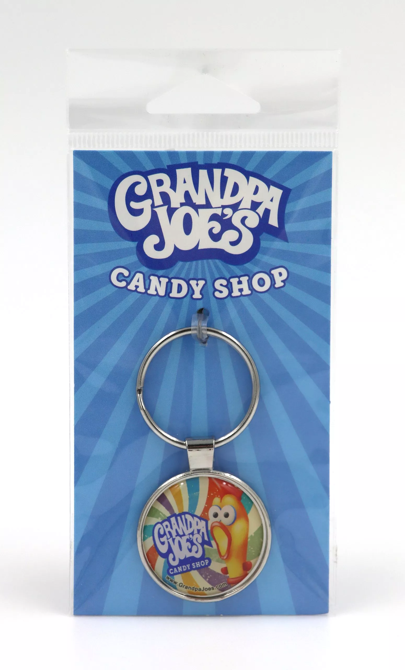 Grandpa Joe's Rubber Chicken Keychain