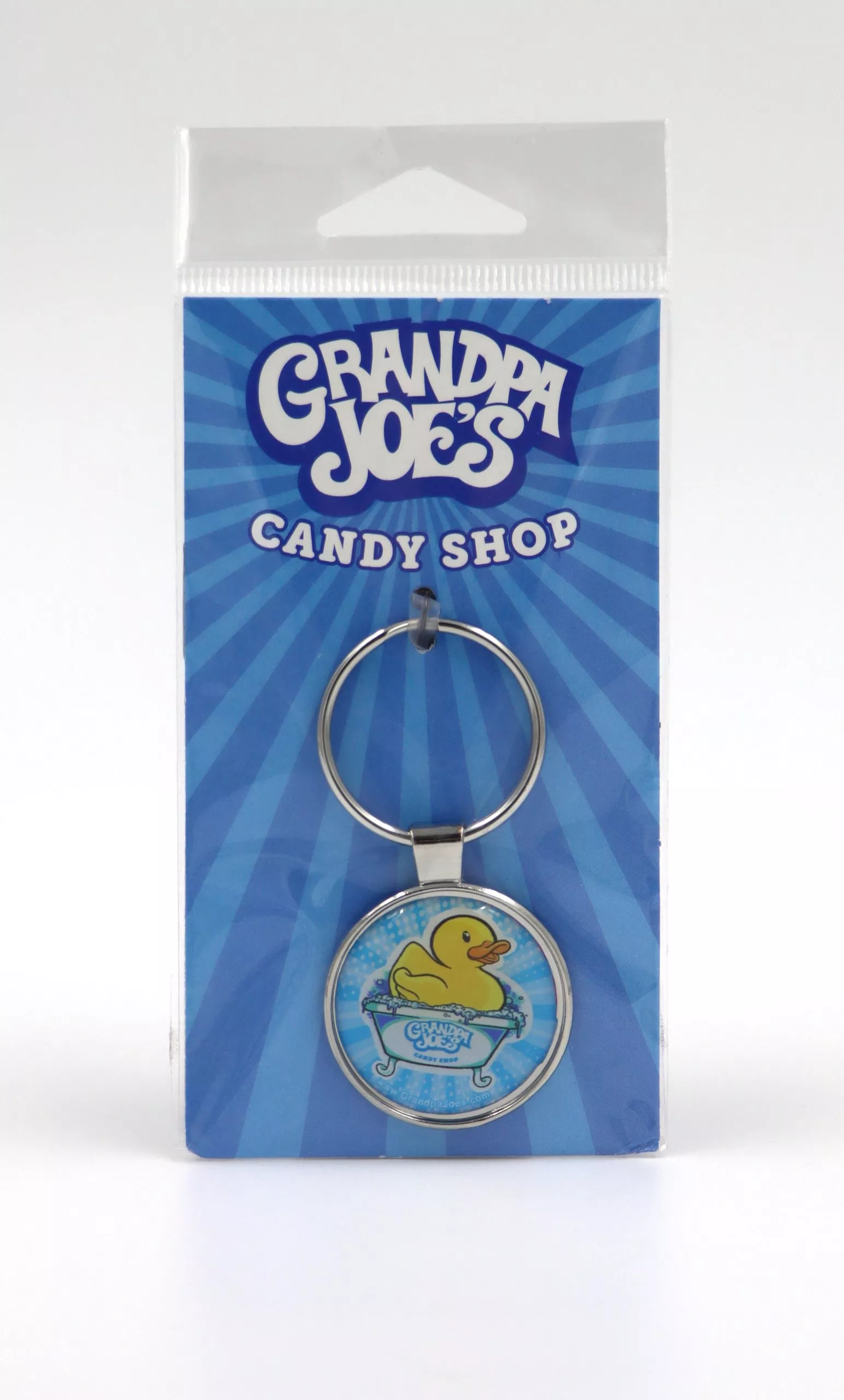 Grandpa Joe's Rubber Duck Keychain