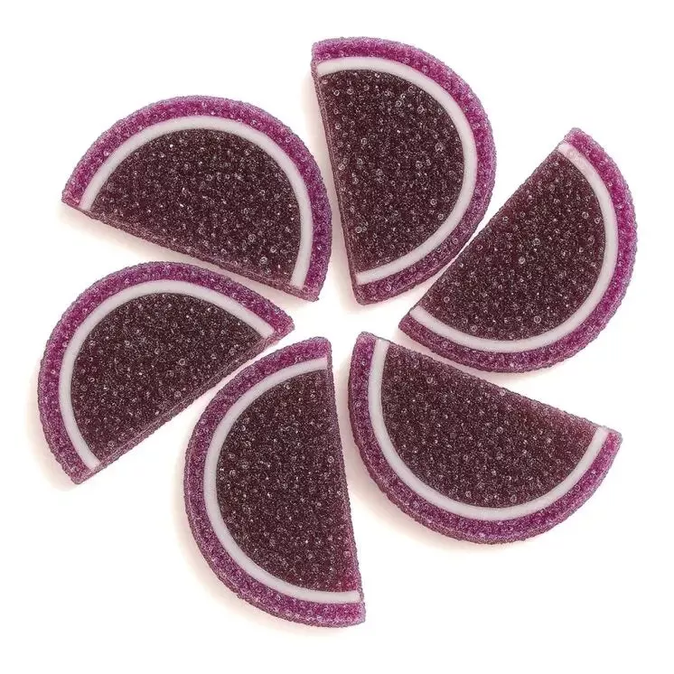 Grape Fruit Jelly Fruit Slices