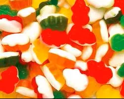 Gummi Assorted Frogs 5LB Bulk