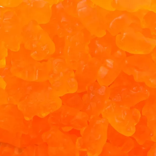 Gummi Bears Orange 5LB Bulk