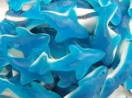 Gummi Blue Sharks 5LB Bulk