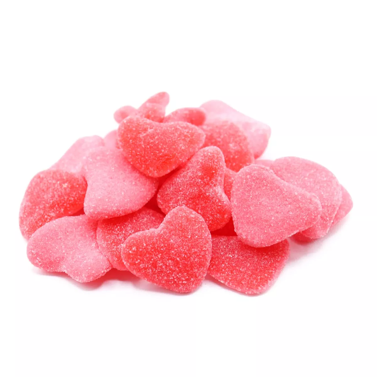 Gummy Candy Sanded Hearts 1LB Bag (Fundraiser)
