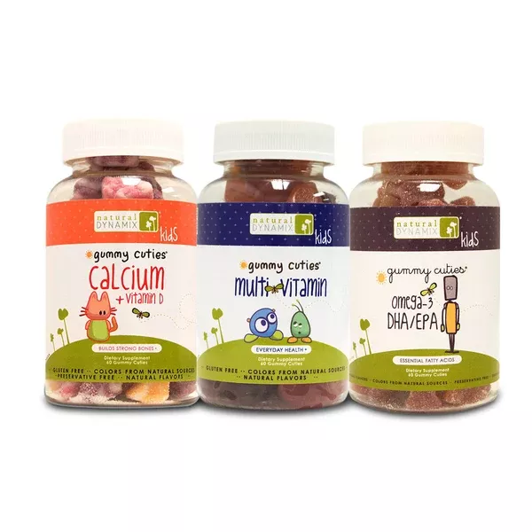 Gummy Cuties Childrens Gummy Vitamins 3 Month Supply