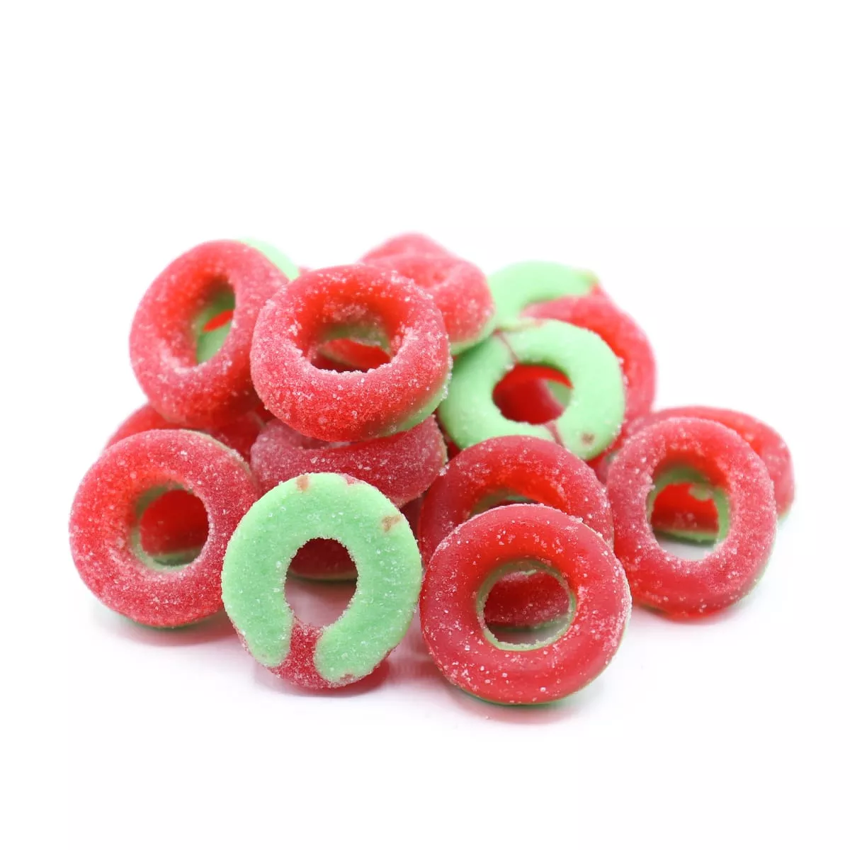 Gummy Watermelon Rings (Starch Based)