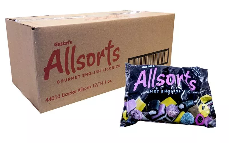 Gustaf Licorice Allsorts 14.1oz or 12 Count Box