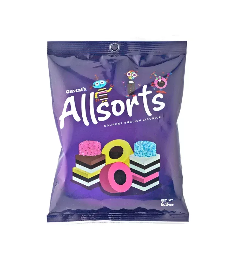 Gustaf's Allsorts Licorice 6.3oz bag