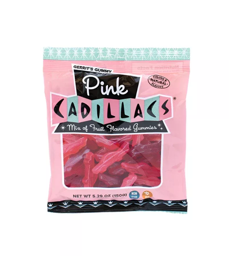Gustaf's Gummy Pink Cadillacs 5.29oz bag