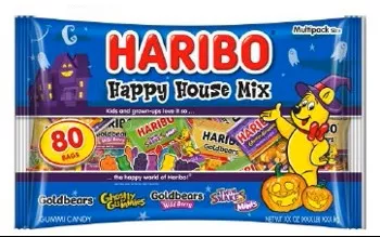 Halloween Haribo Happy House Mix 80ct Bag