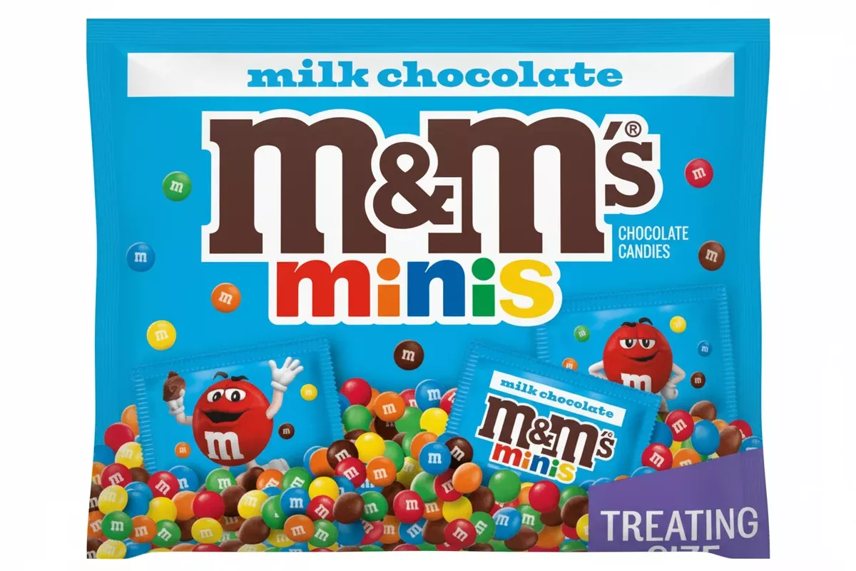 Halloween M&M Minis Fun Size 6.72oz Bag