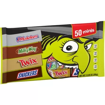 Halloween Mars Chocolate Variety 50ct Bag