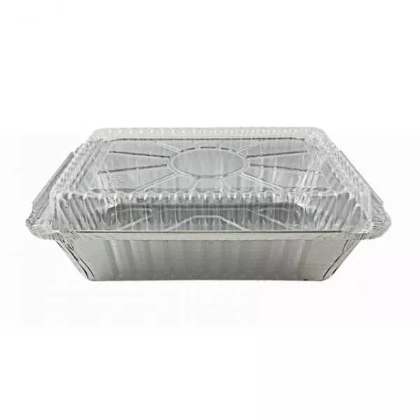 Handi-foil Of America 2.25 Pound Oblong Pan with Lid