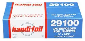 Handi-foil Of America 200 Foil Sheets 9 X 10.75 - 200 Count - 12 Per Case