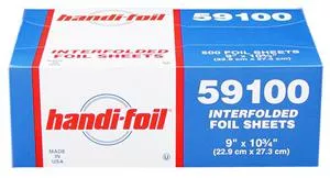 Handi-foil Of America 500 Foil Sheets 9 X 10.7 - 1 Count - 6 Per Case