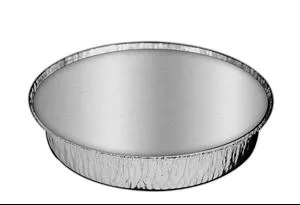 Handi-foil Of America 9 Inch Round Pan with Lid - 500 Count - 1 Per Case