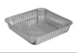 Handi-foil Of America In Square Cake Pan 1 Count Packs - 500 Per Case