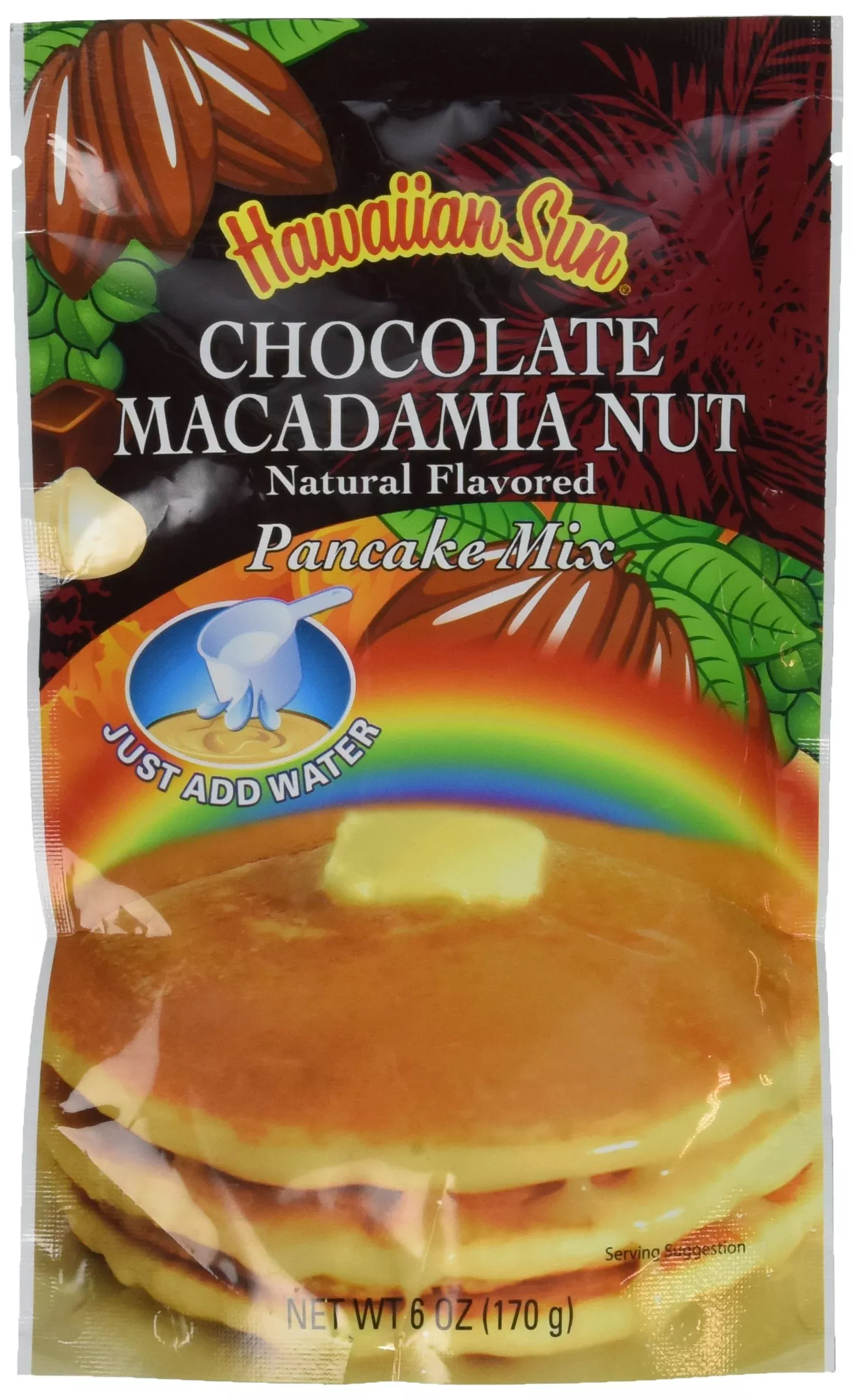 Hawaiian Chocolate Macadamia Nut Pancake Mix From Hawaii