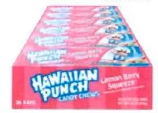 Hawaiian Punch Chew Lemon Berry .8 Boxes 36ct
