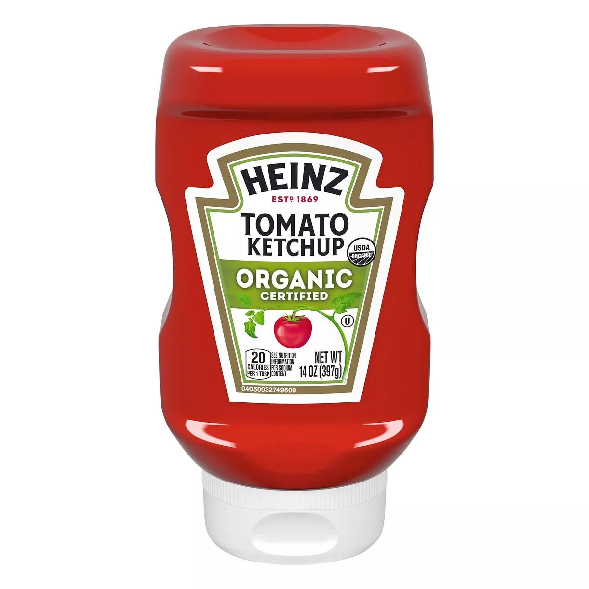 Heinz Organic Tomato Ketchup (14 Oz Bottle)
