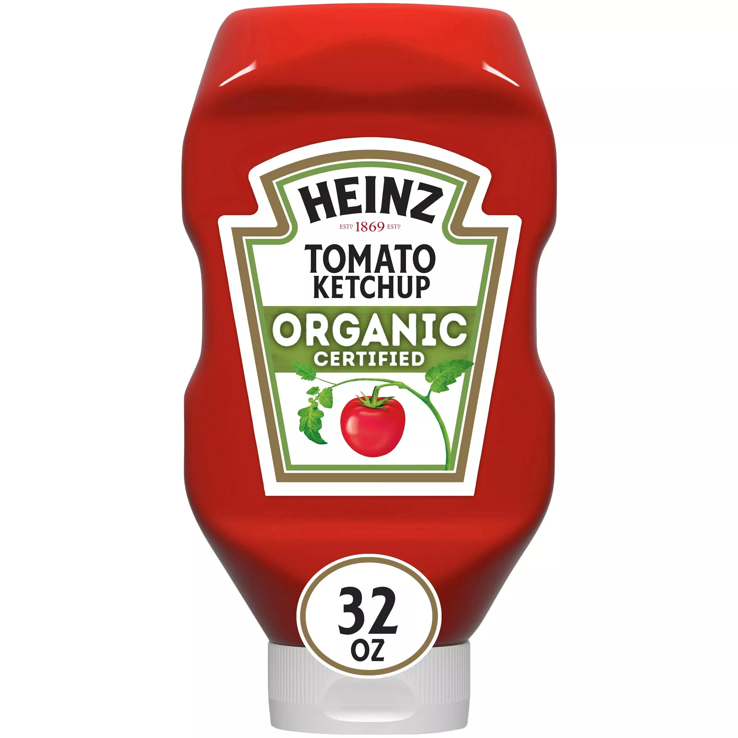Heinz Organic Tomato Ketchup (32 Oz Bottles, Pack Of 12)
