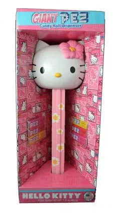 Hello Kitty Jumbo Pez Dispenser - 1 Unit