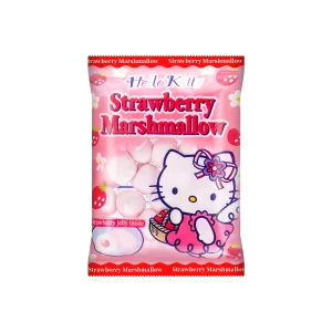 Hello Kitty Strawberry Marshmallow 3.1oz - Strawberry Jelly Inside