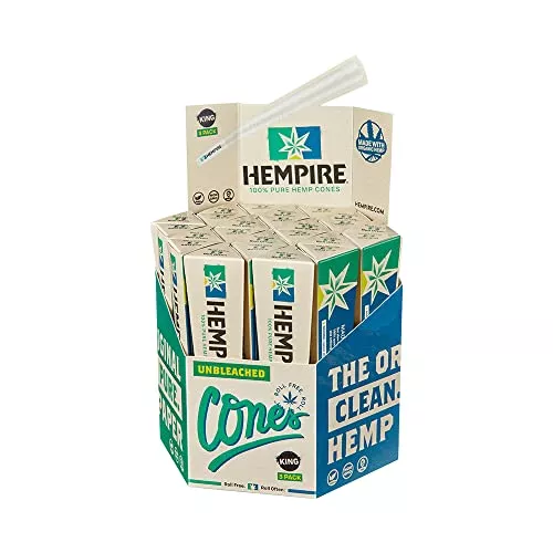 Hempire Hemp Cone King Size 24 Per 3 Pack
