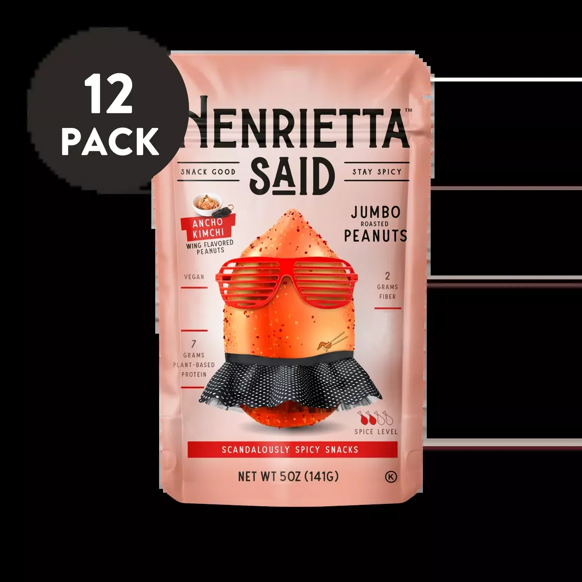 Henrietta Said– Ancho Kimchi 12 pack, 5oz each SUR Bags