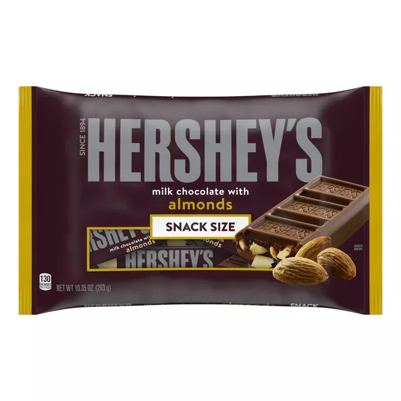 Hershey's Milk Chocolate with Almonds 10.35 oz. Bag