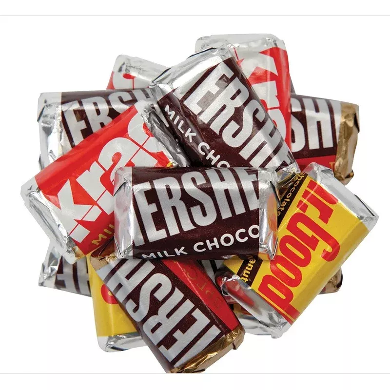 Hershey's Miniatures Assorted Candy Bars 3 lb Bulk Bag