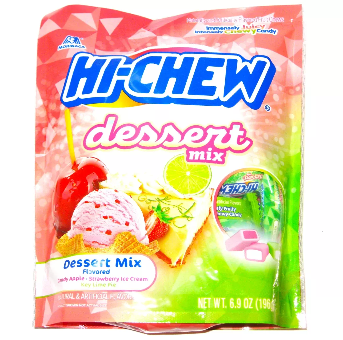 Hi Chew Large Desert Mix 6.9oz bag