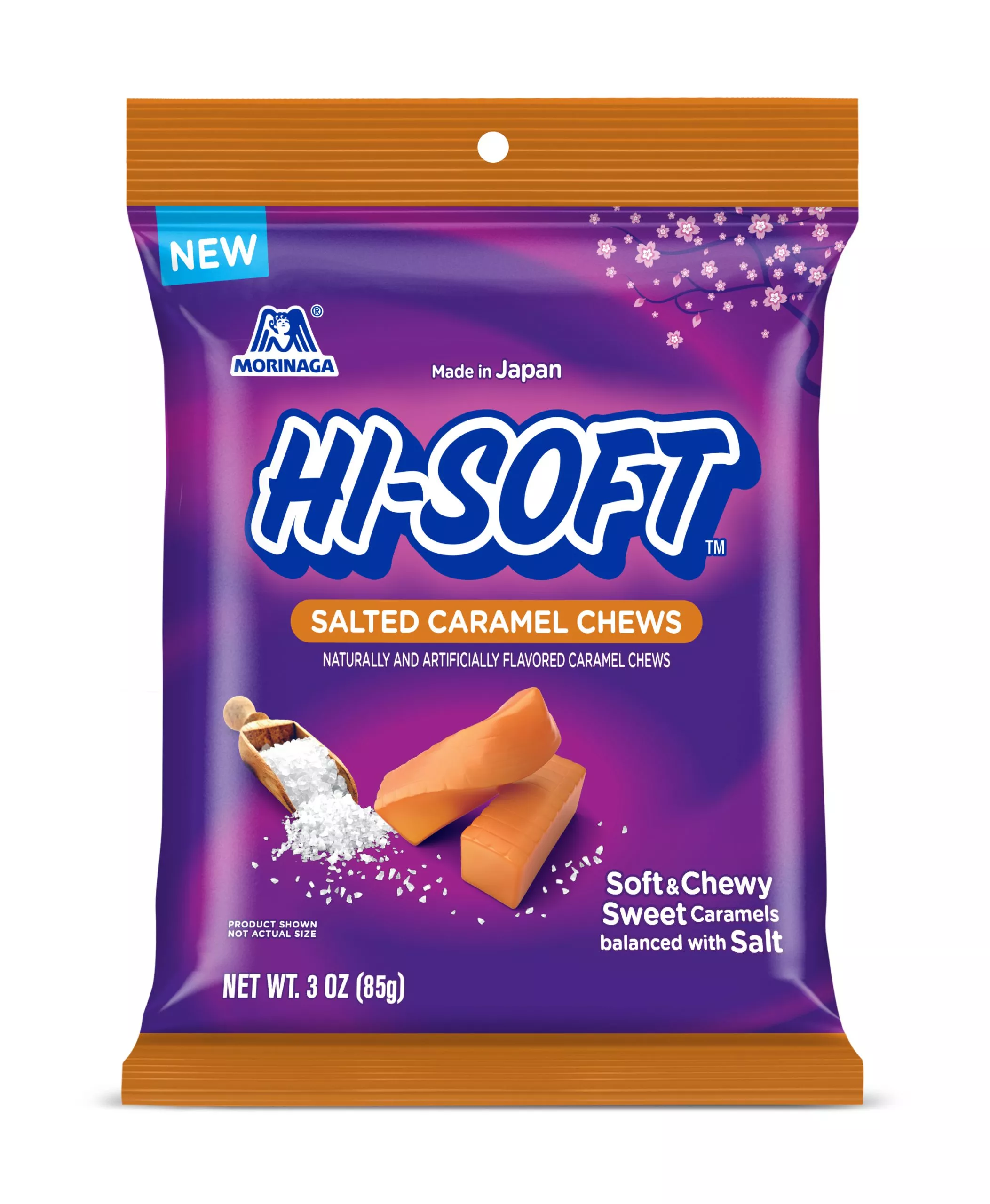 Hi-Chew Salted Caramel Chews, 3oz Bags