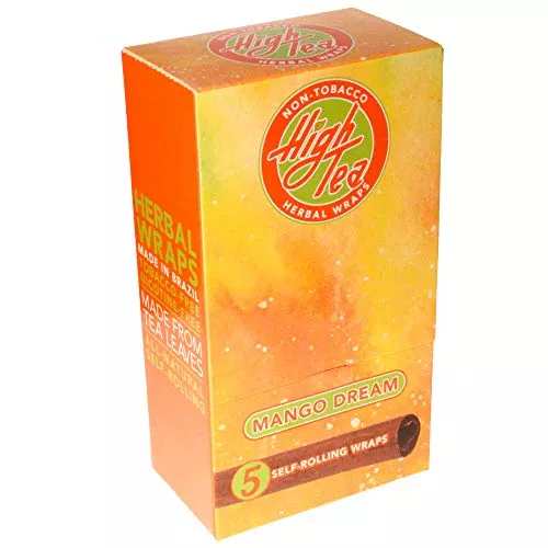 High Tea Herbal Wrap Mango 25 Per 5 Pack