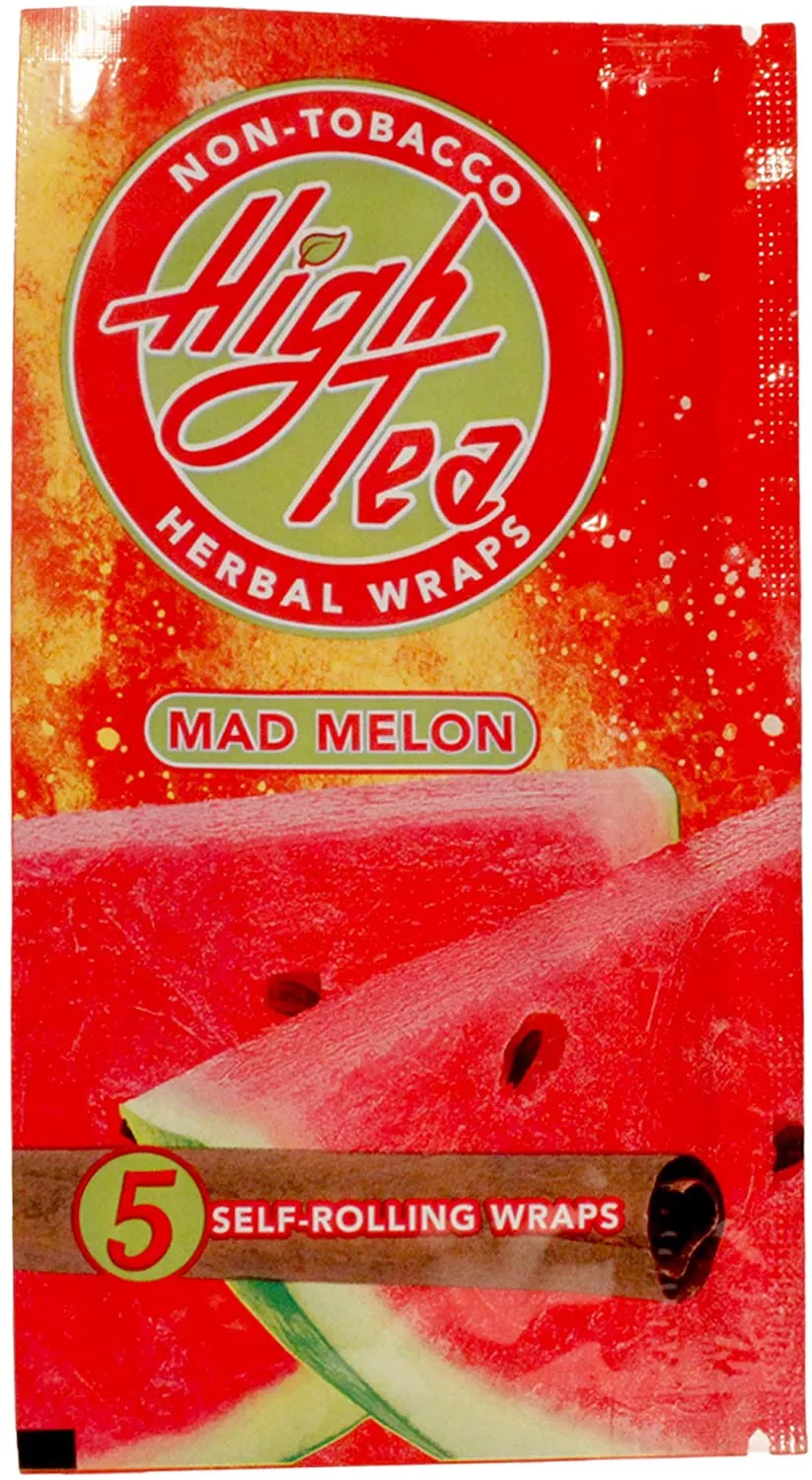 High Tea Tea Herbal Wrap Melon 25 Per 5 Pack