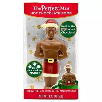 Holiday Perfect Man Hot Chocolate Bomb - 1.76oz