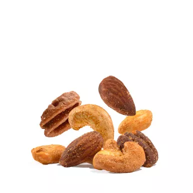 Hot Cajun Mixed Nuts - Roasted & Salted