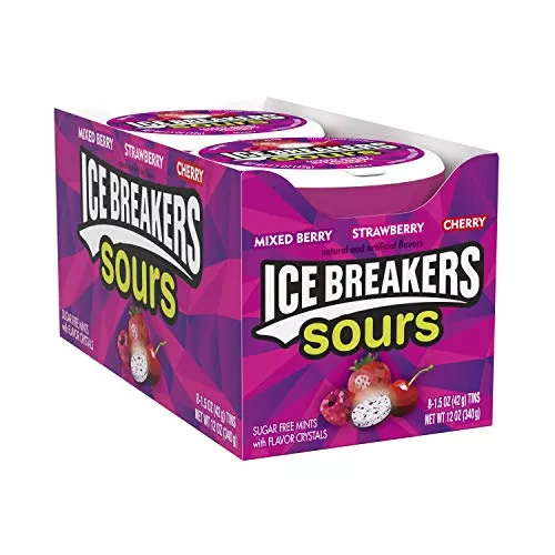 Ice Break Sours Berry 8 Per Tin