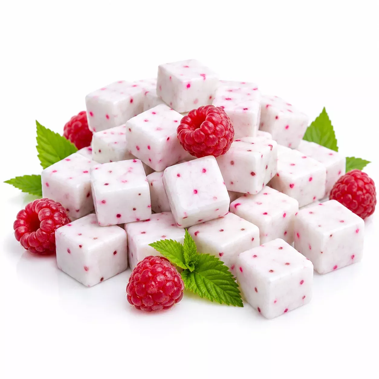 Ice Breakers Ice Cubes – Sugar Free Chewing Gum – Raspberry Sorbet – Bulk Value Bag – 1 lb