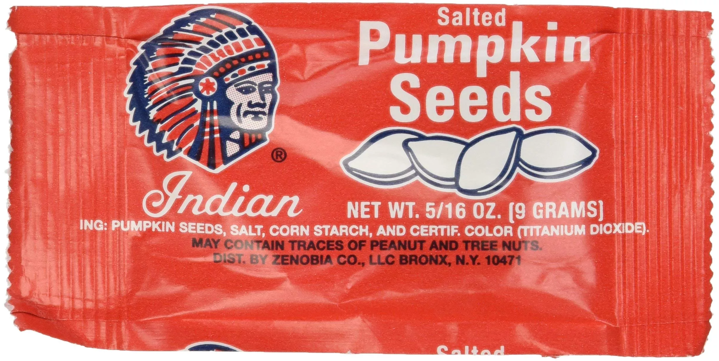 Indian Pumpkin Seeds Salted, 5/16 Oz, 36 Count - Pack Of 2